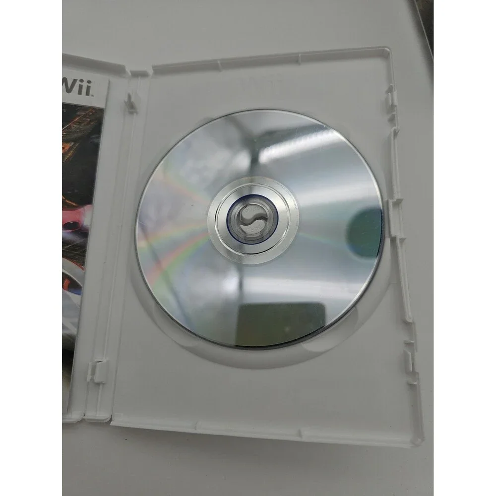 Speed Racer The Videogame (Nintendo Wii, 2008) Minty Complete Disc Perfect